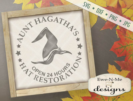 Hagathas Hat Restoration - SVG