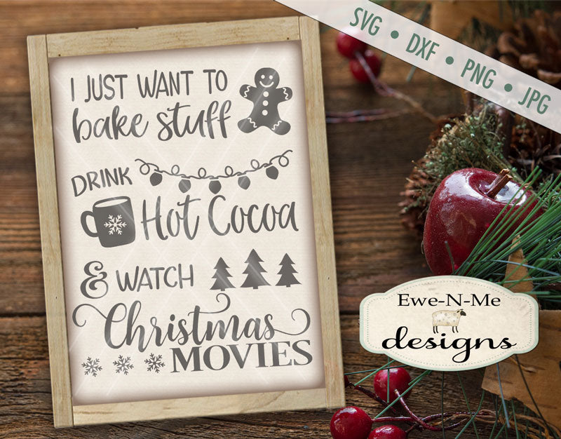 Watch Christmas Movies - SVG