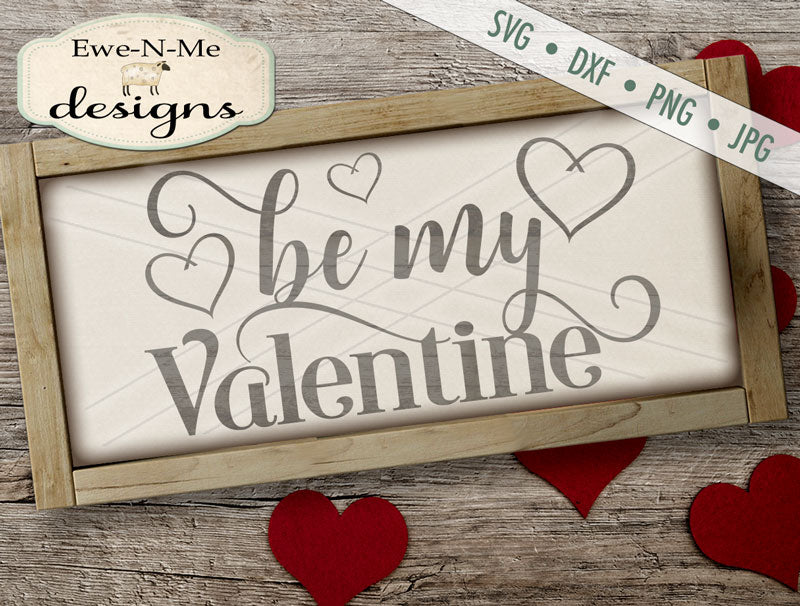 Be My Valentine 2 - SVG
