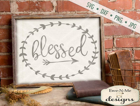Blessed - SVG
