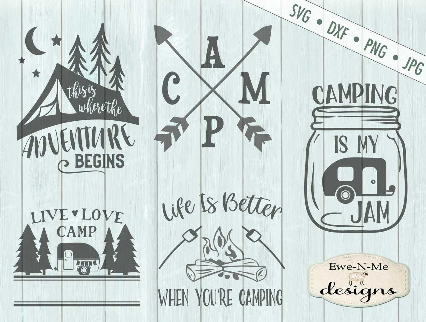 Camping Mini Bundle - SVG