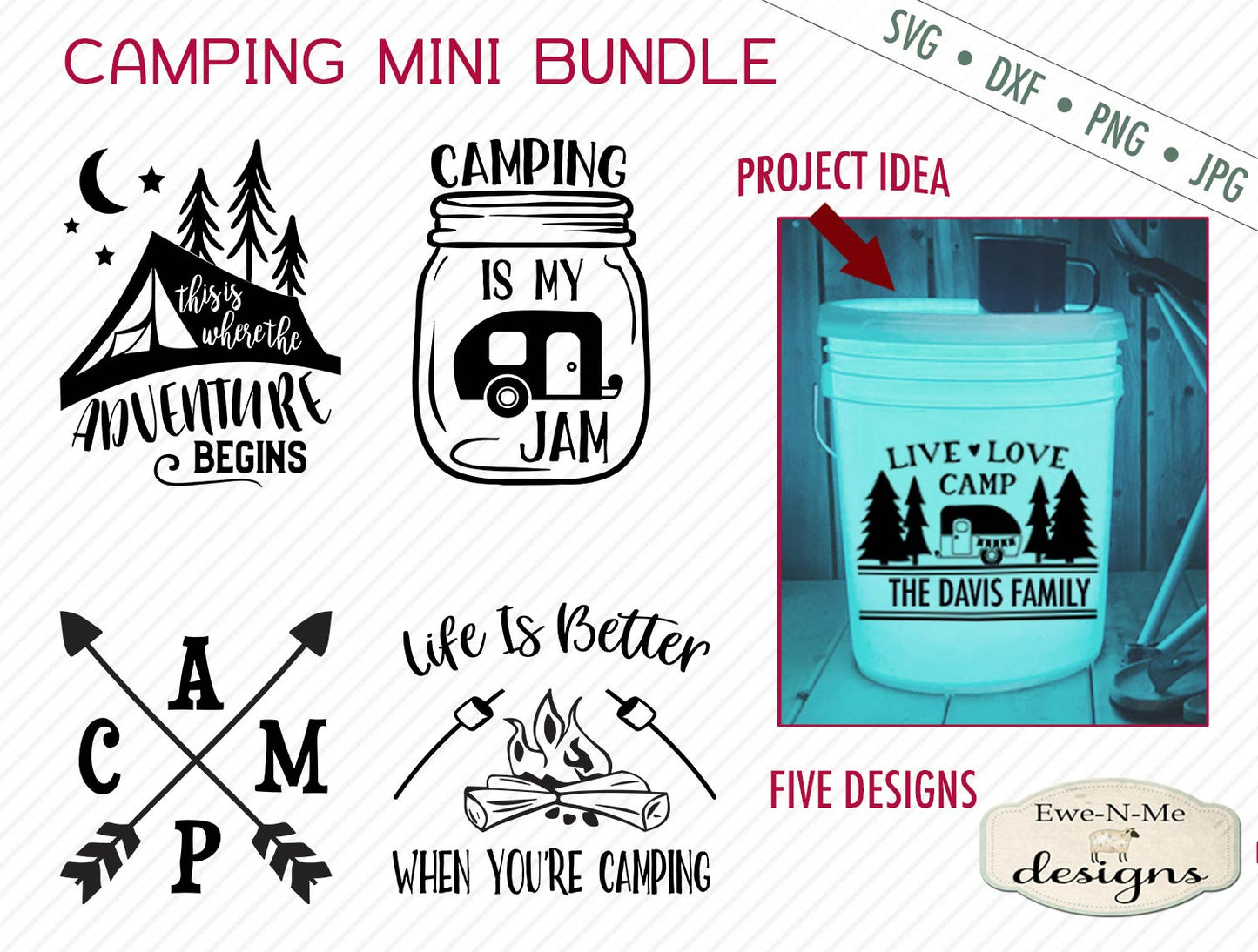 Camping Mini Bundle - SVG