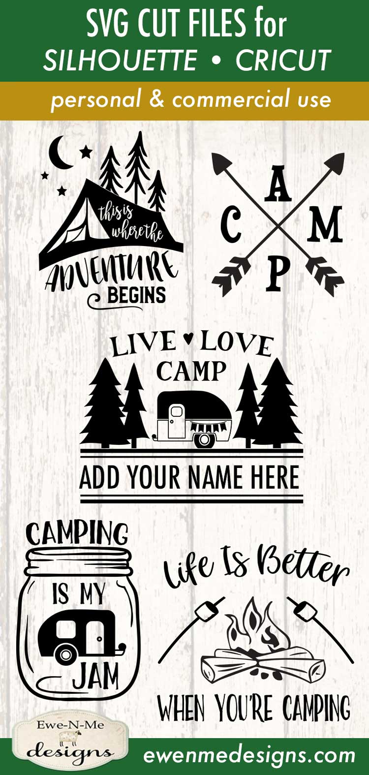 Camping Mini Bundle - SVG