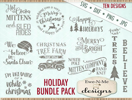 Christmas Bundle Pack - SVG