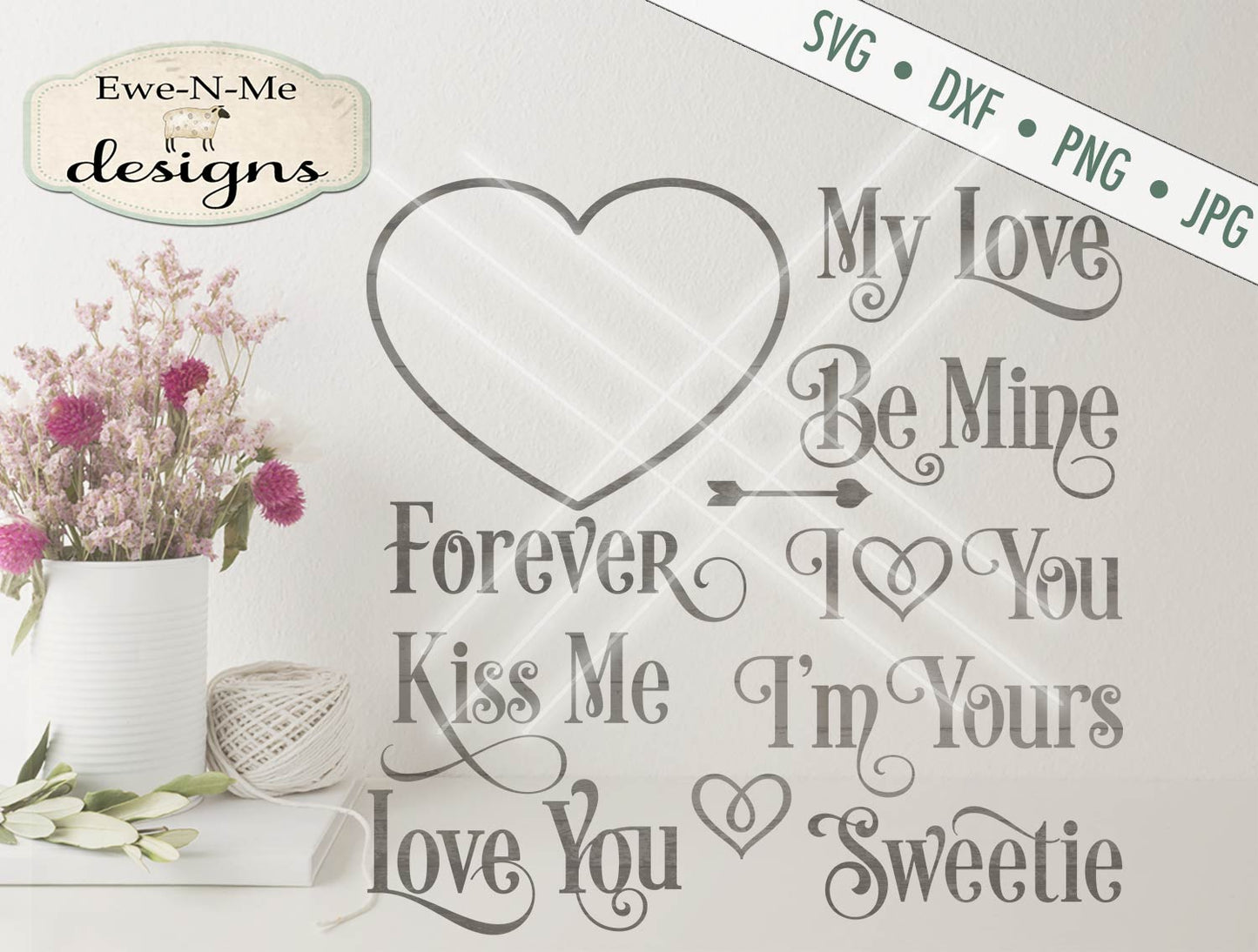 Conversation Hearts - SVG