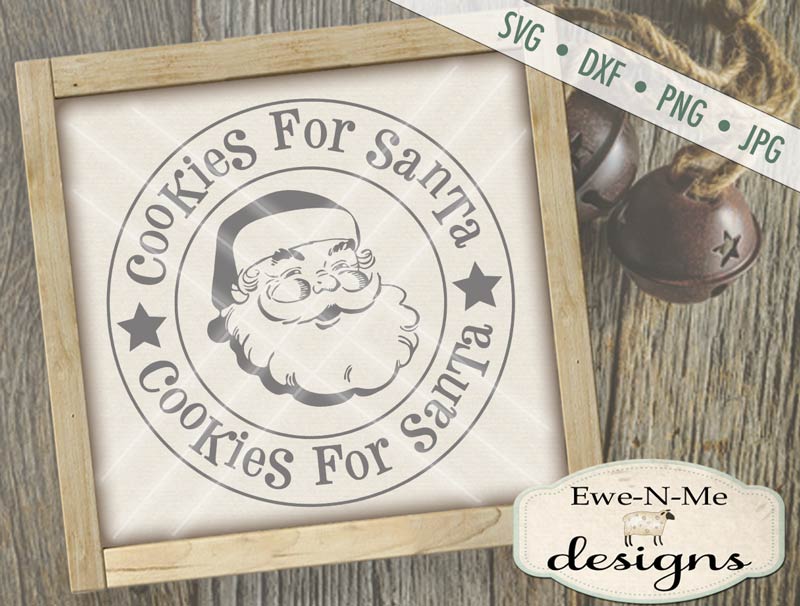 Cookies For Santa - SVG