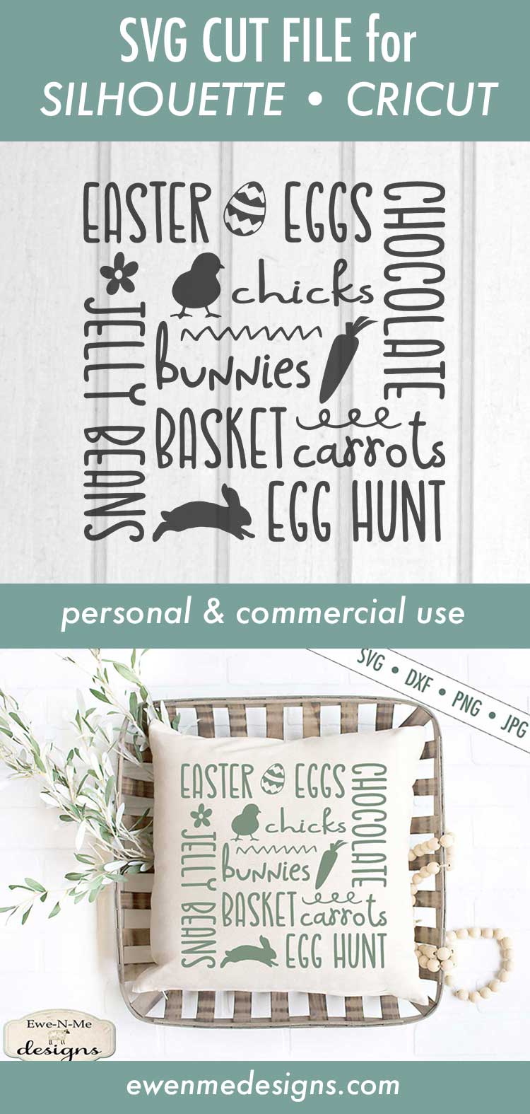 Easter Subway - Eggs - Bunnies - SVG
