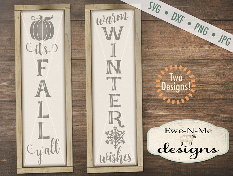 Fall Winter Vertical - SVG