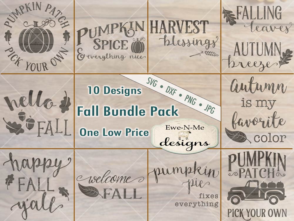 Fall Bundle Pack - SVG