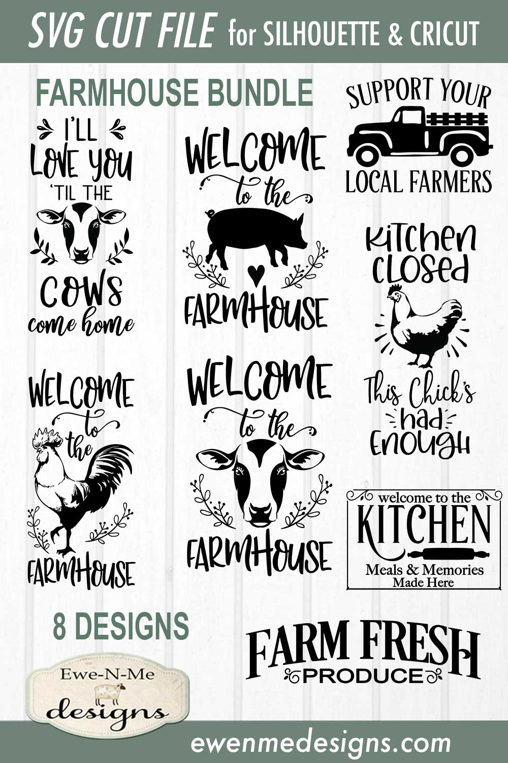 Farmhouse Bundle - SVG