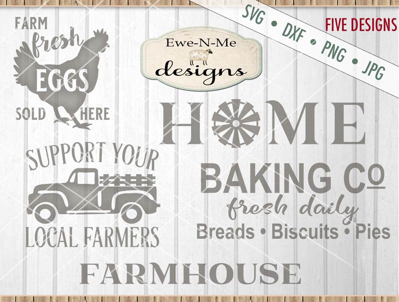 Farmhouse Bundle Pack - SVG