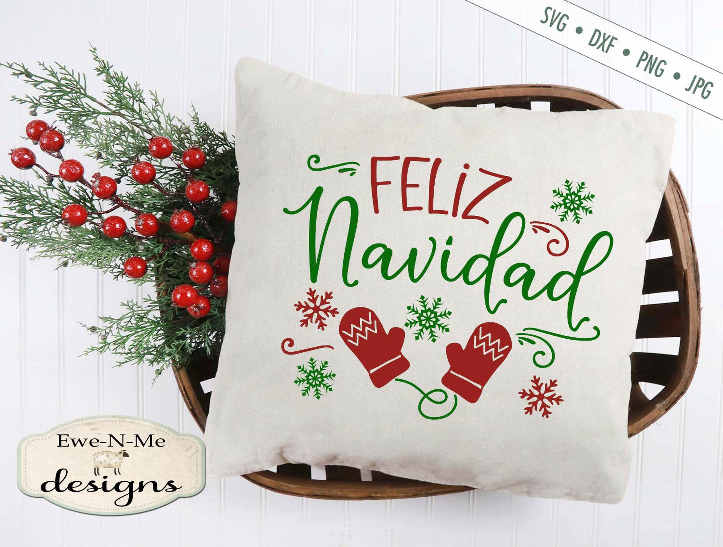 Feliz Navidad - Christmas - SVG