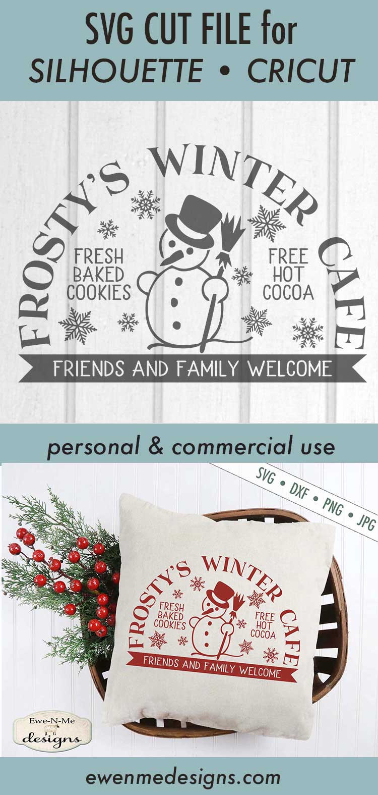 Frosty's Winter Cafe - SVG