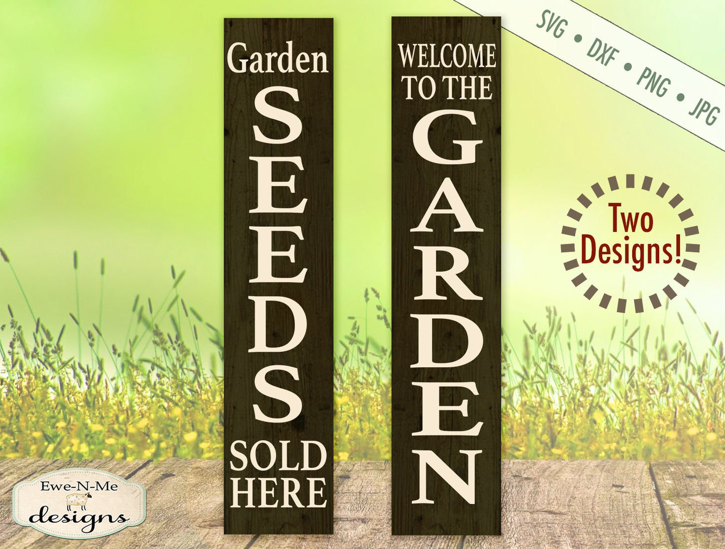 Garden Seeds Vertical - SVG