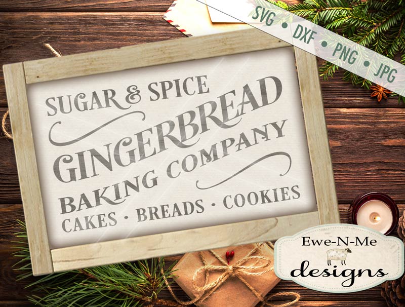 Gingerbread Bakery - SVG