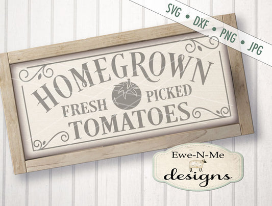 Homegrown Tomatoes - SVG