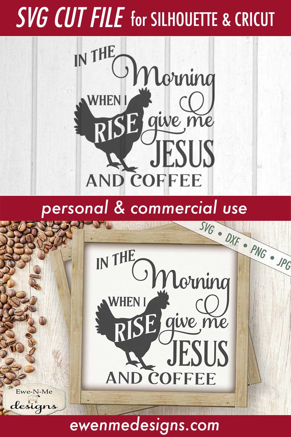 Jesus and Coffee - SVG