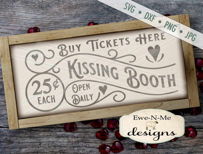 Kissing Booth - SVG