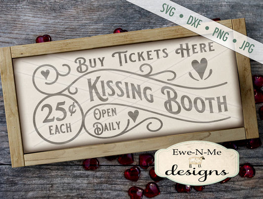 Kissing Booth - SVG
