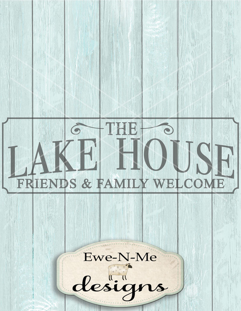 Lake House - SVG