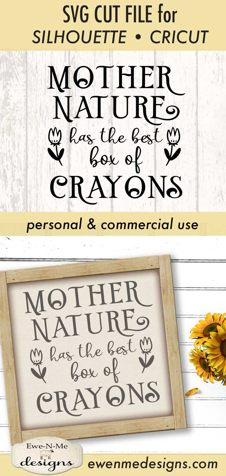 Mother Nature Has The Best Crayons - SVG