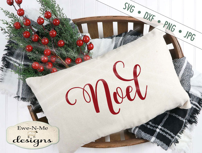 Swirly Christmas Words - SVG