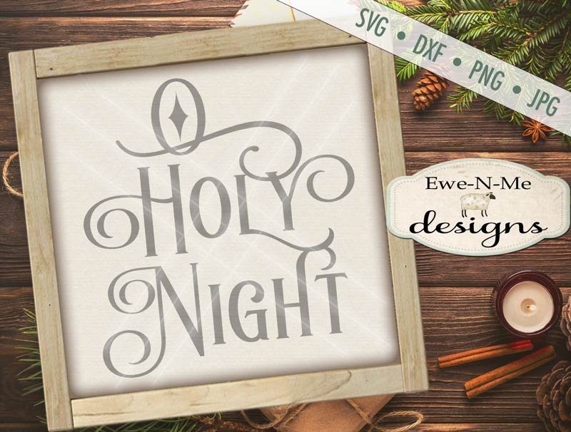 O Holy Night - SVG