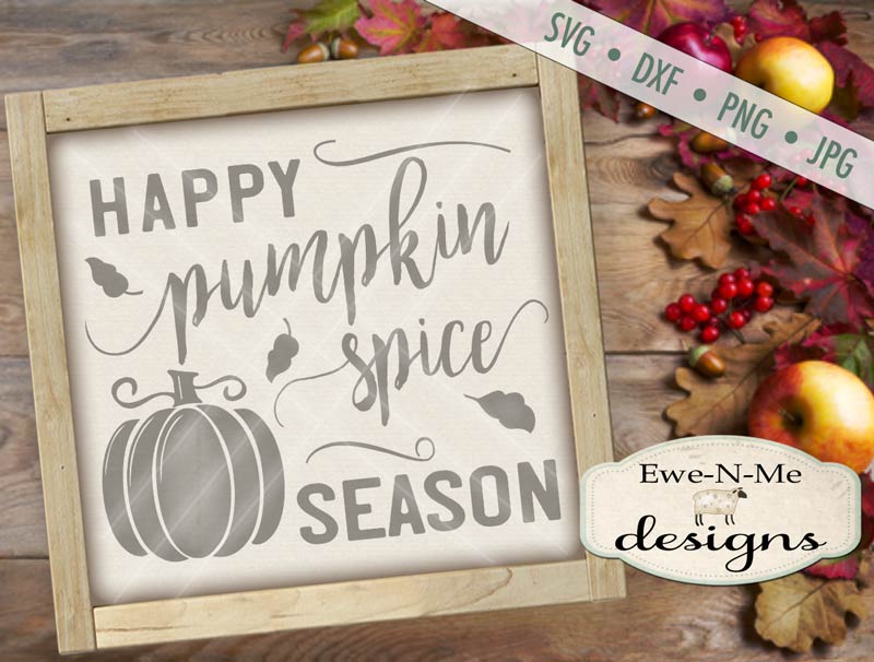 Pumpkin Spice Season - SVG