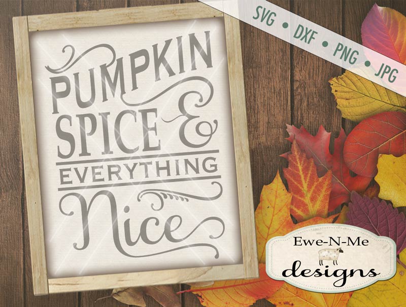 Pumpkin Spice - SVG