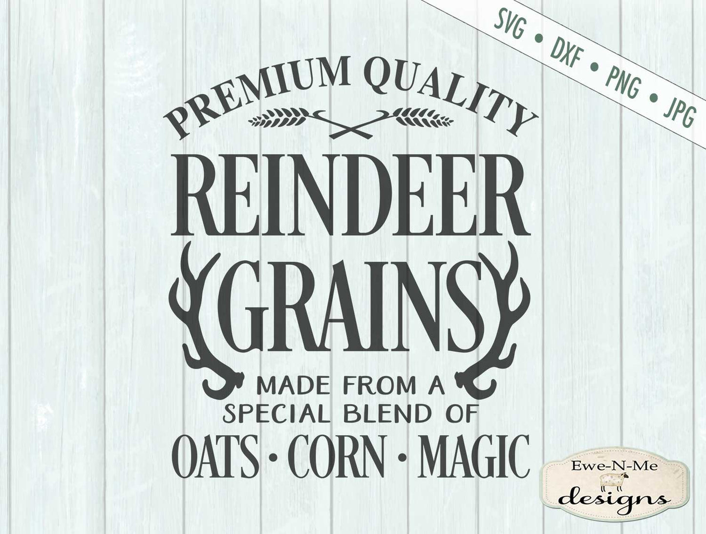 Reindeer Grains - SVG