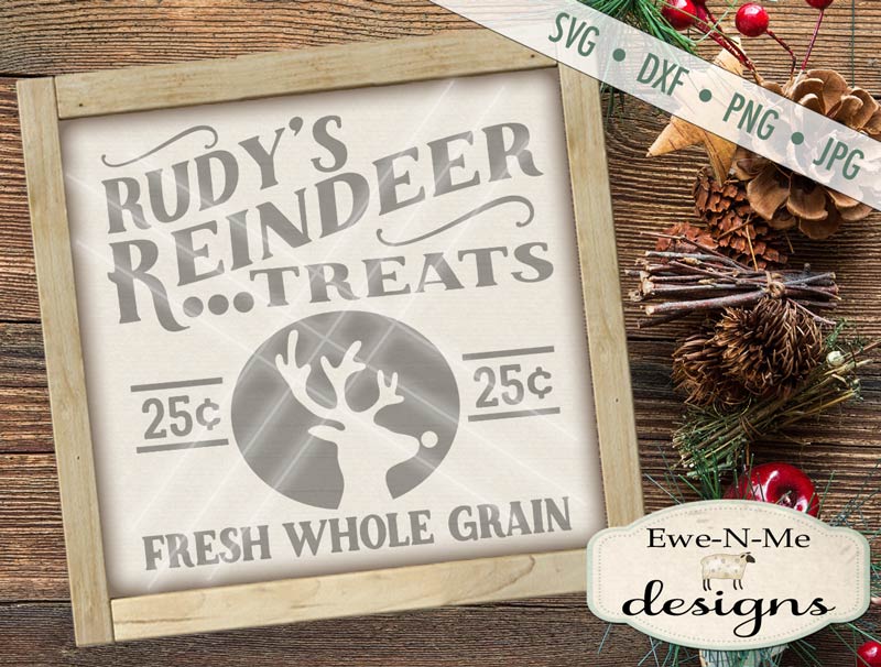 Rudys Reindeer Treats - SVG