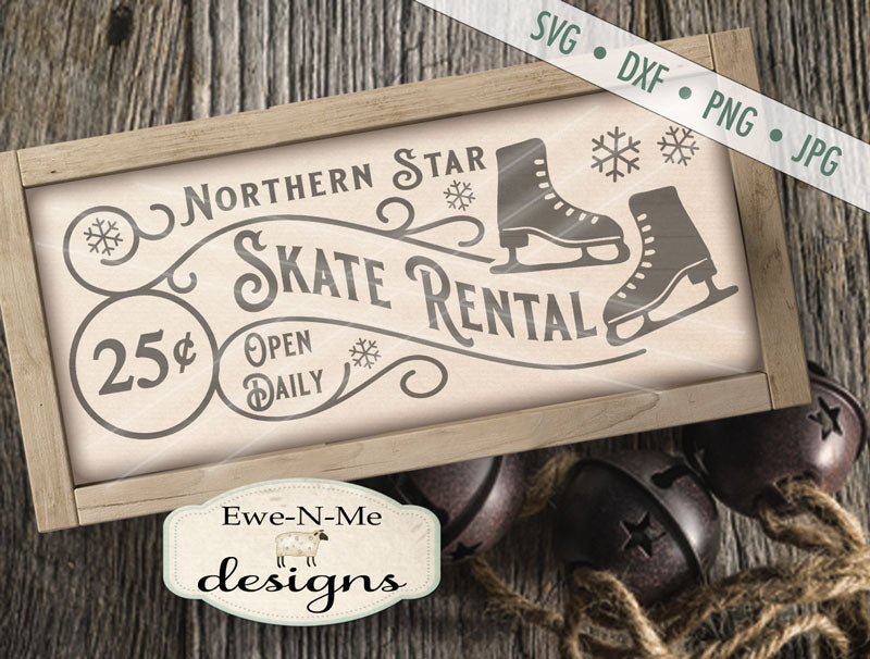 Skate Rental - SVG