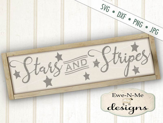 Stars and Stripes - SVG