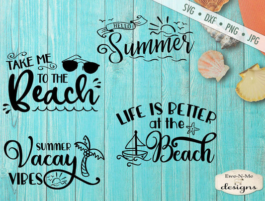 Summer Vacation - Beach Bundle - SVG
