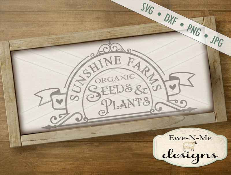 Sunshine Farms Seeds Plants - SVG