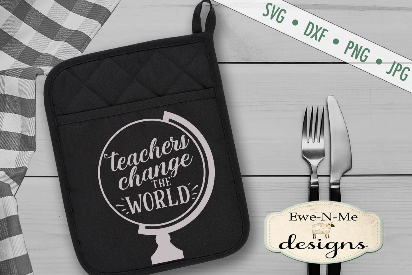 School Themed Pot Holder Bundle - SVG