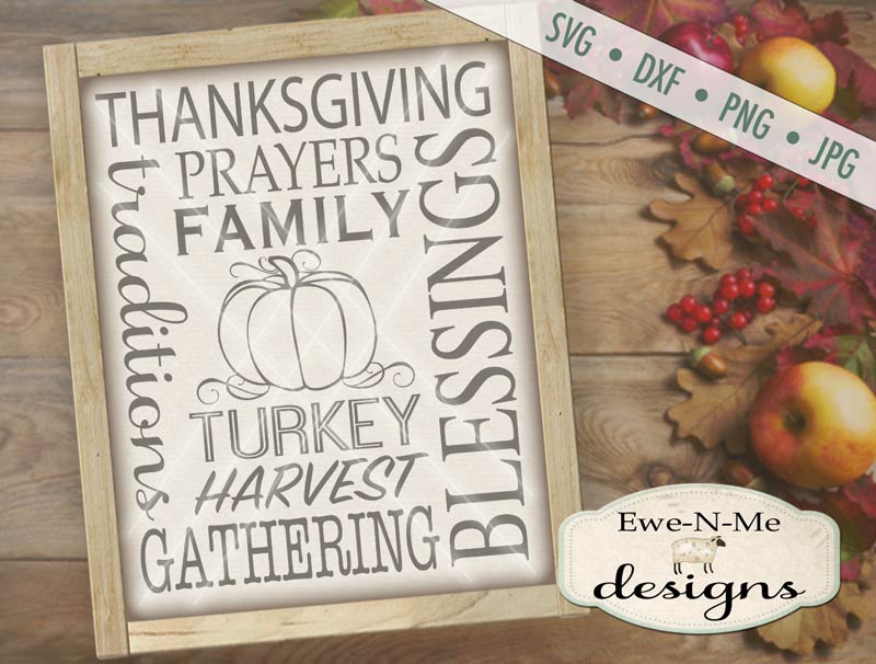 Thanksgiving Subway - SVG