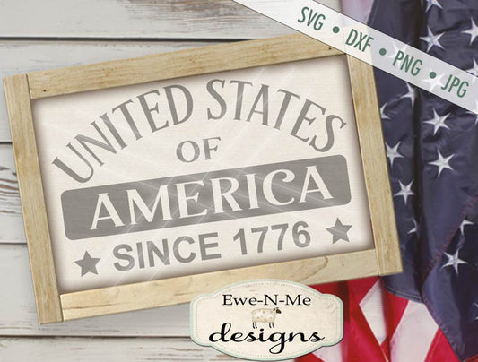 United States Patriotic - SVG