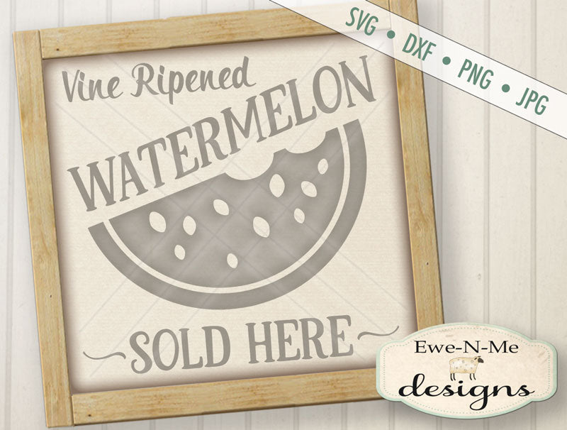 Watermelon Sold Here - SVG