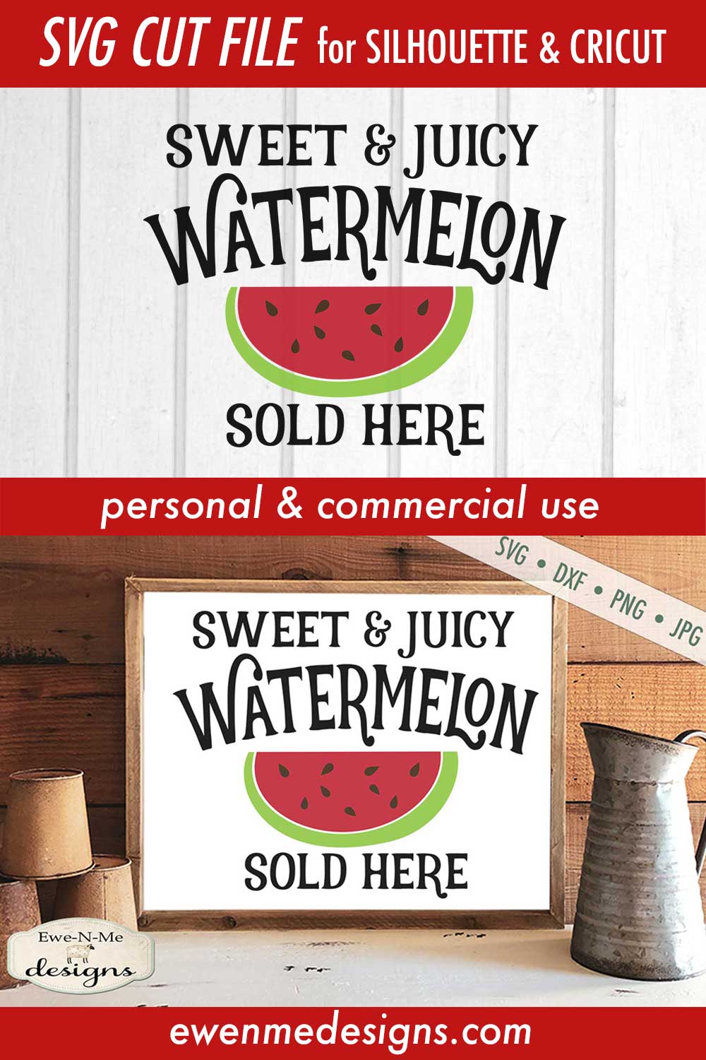 Watermelon - Sold Here - SVG