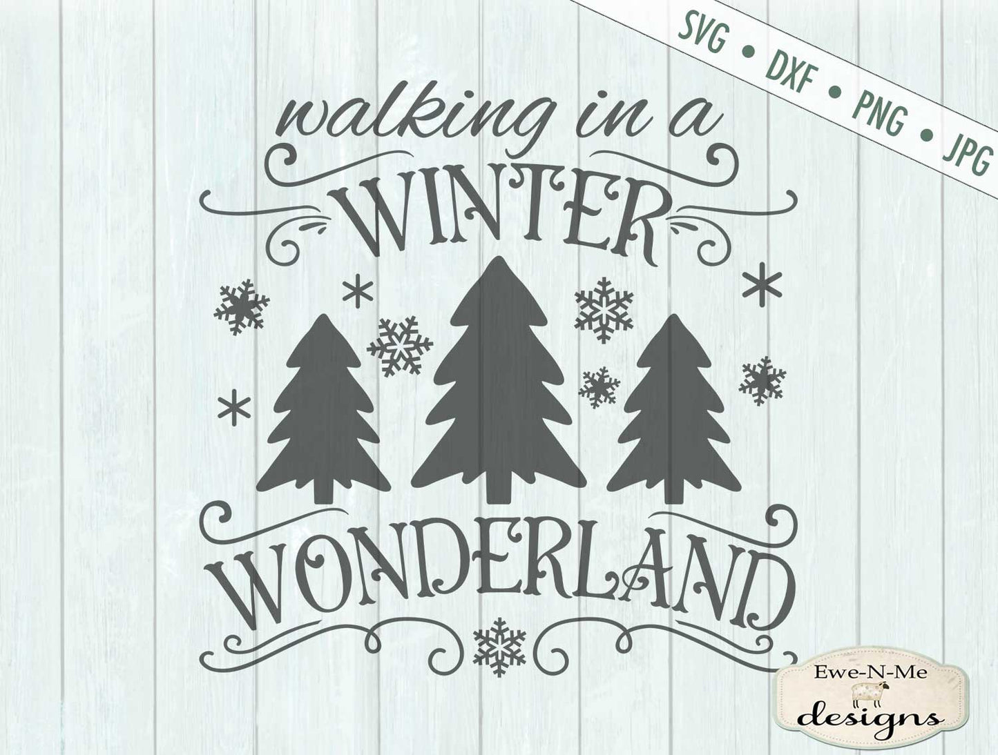 Winter Wonderland - Christmas - SVG