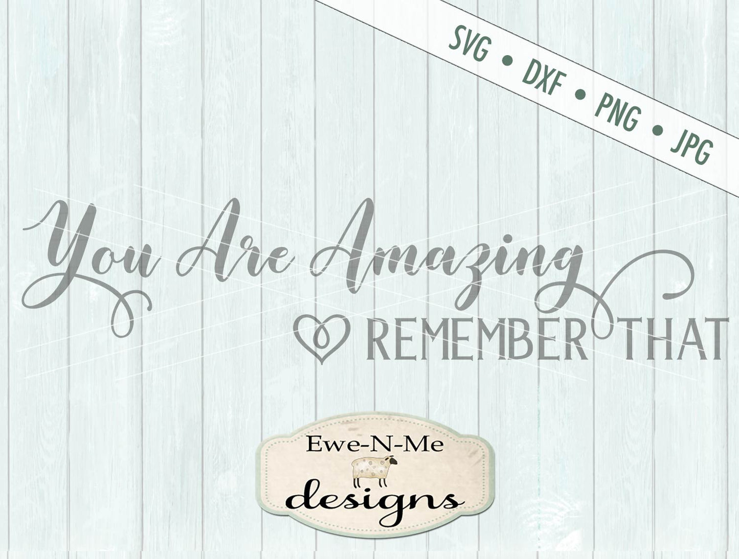 You Are Amazing - SVG