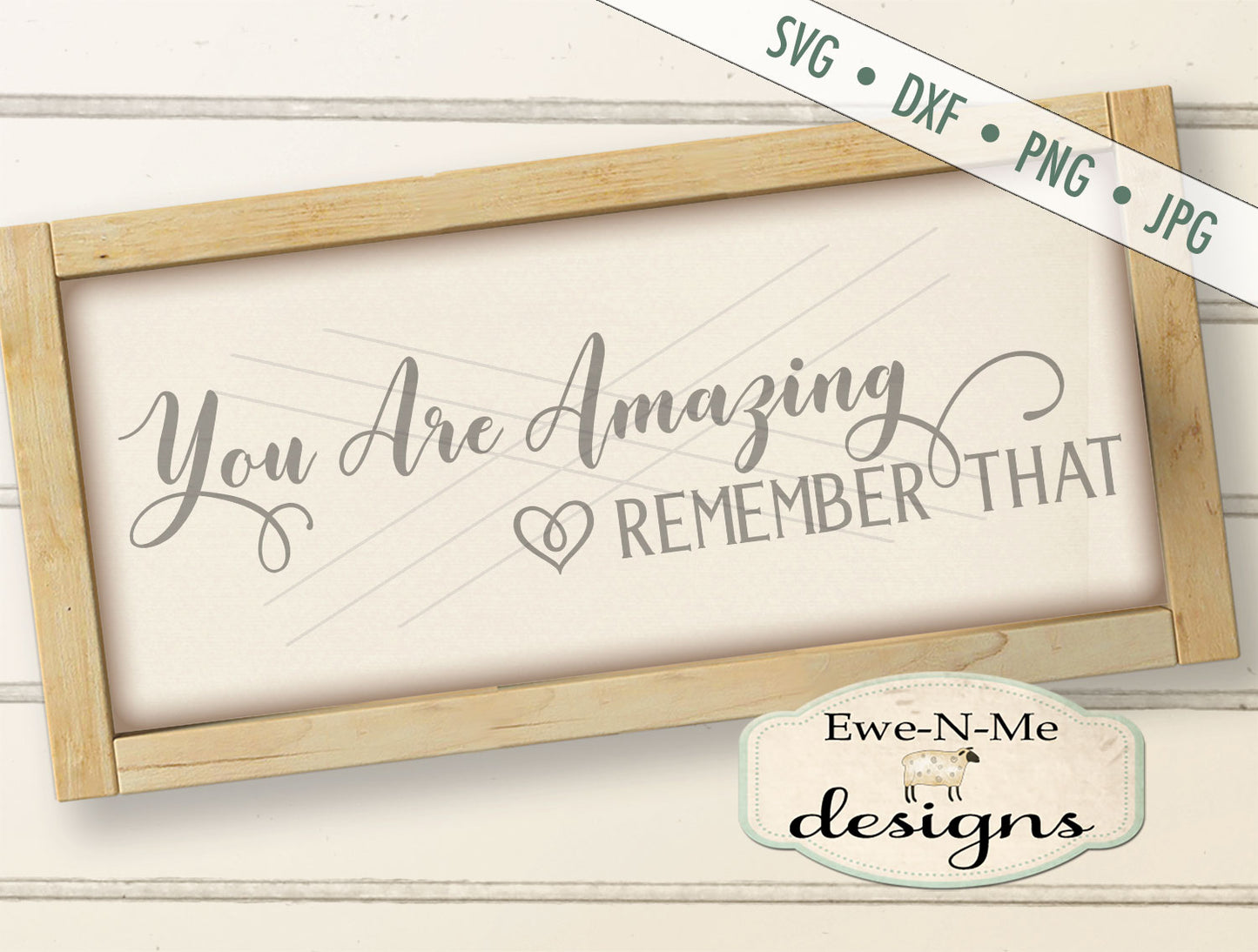 You Are Amazing - SVG