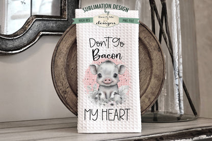 Funny Pigs - Kitchen Towel Sublimation Designs