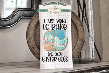 Easter Cookies - Kitchen Towel Sublimation Designs