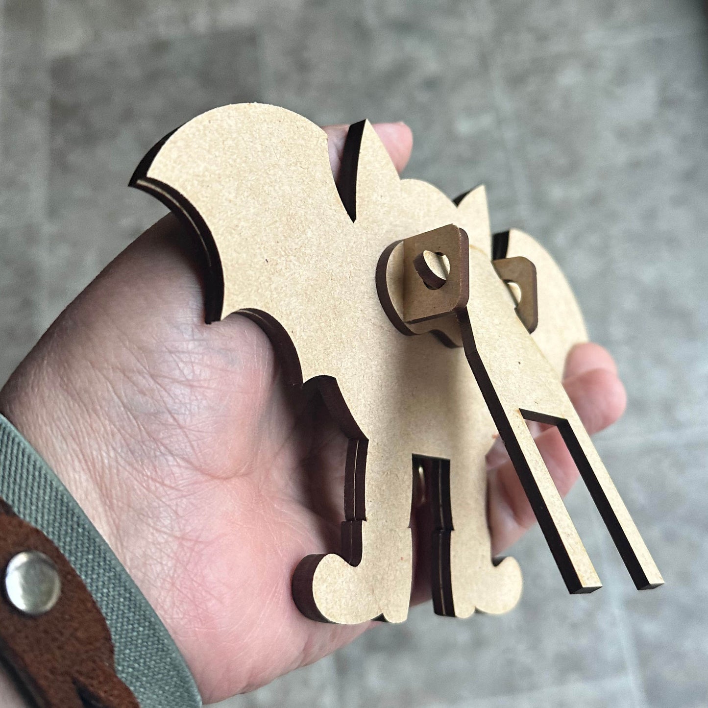 Layered Bat Shelf Sitter | Laser Cut SVG File
