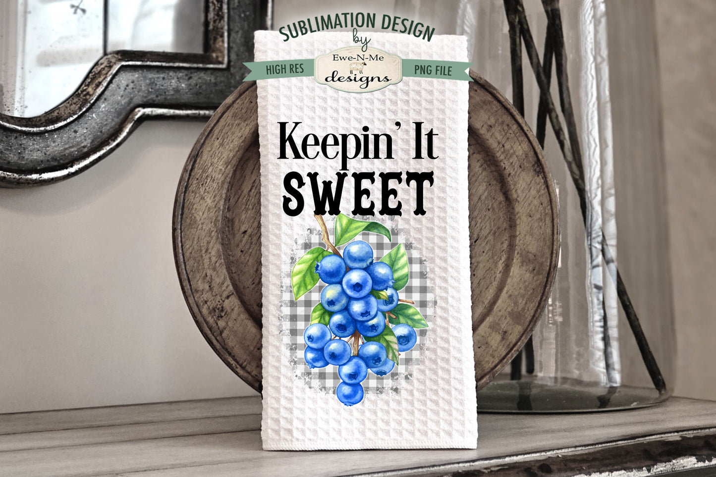 Assorted Fruits - Bundle of 10 - Kitchen Towel Sublimation Designs