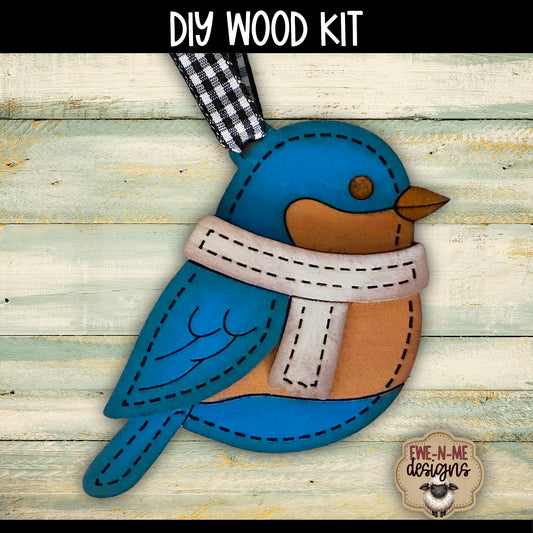 Bluebird Ornament | DIY WOOD KIT