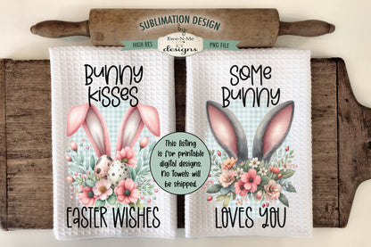 Easter Towel Designs - Bundle of 16 - Kitchen Towel Sublimation Designs