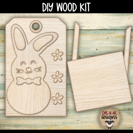 Easter Bunny Tag and Gift Card Holder | DIY WOOD KIT